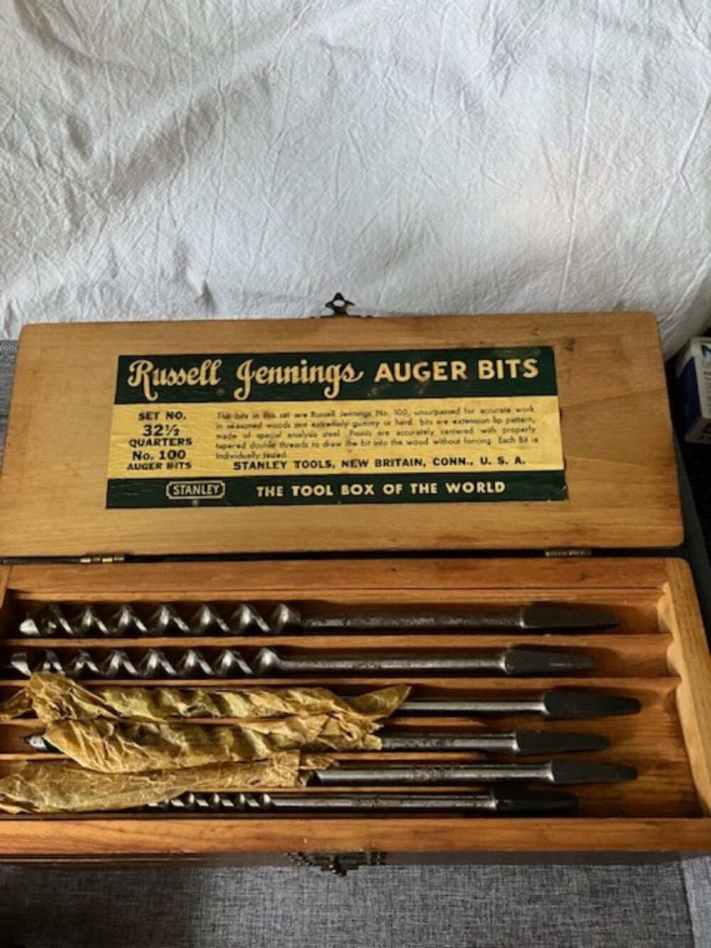 Vintage Russell Jennings Auger Drill set